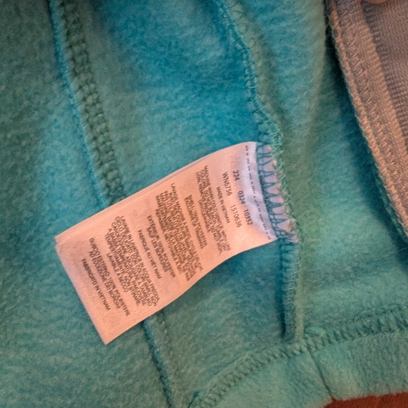 🩵 Columbia Toddler Teal Fleece Jacket - Picture 4 of 6